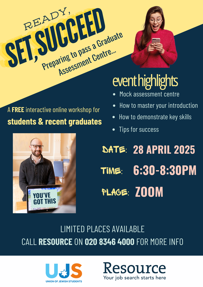 Grad assessment poster 28/4/25
