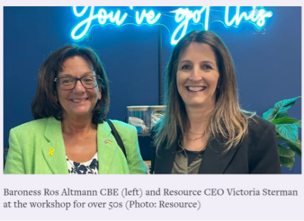 Victoria and Ros Altmann Ageless